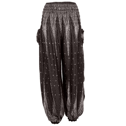 Thai Haremsbukser High-Cut Black