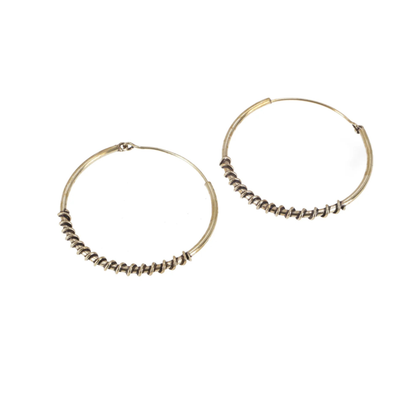 Brass Hoops