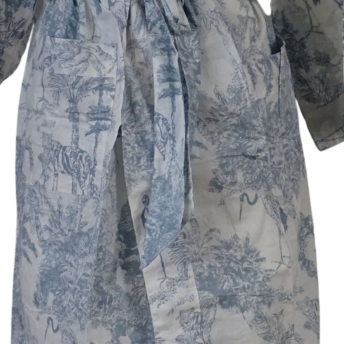 Kimono Blockprint Grey n&