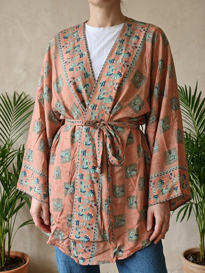 Avani Kimono Dusty Coral