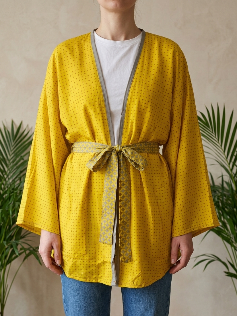 Avani Kimono Yellow