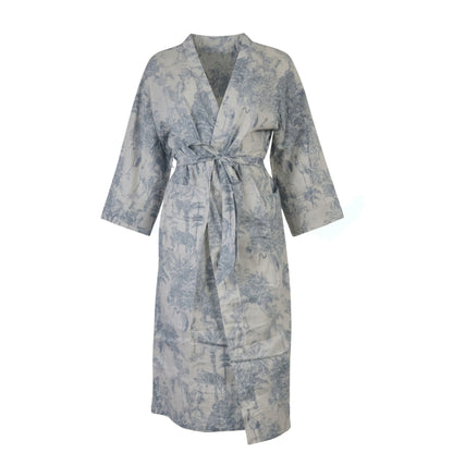 Kimono Blockprint Grey n&