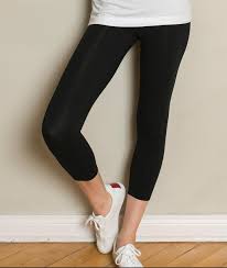 Cropped Leggings Sort