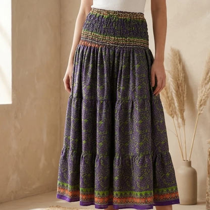 Maxi Nederdel Green n&