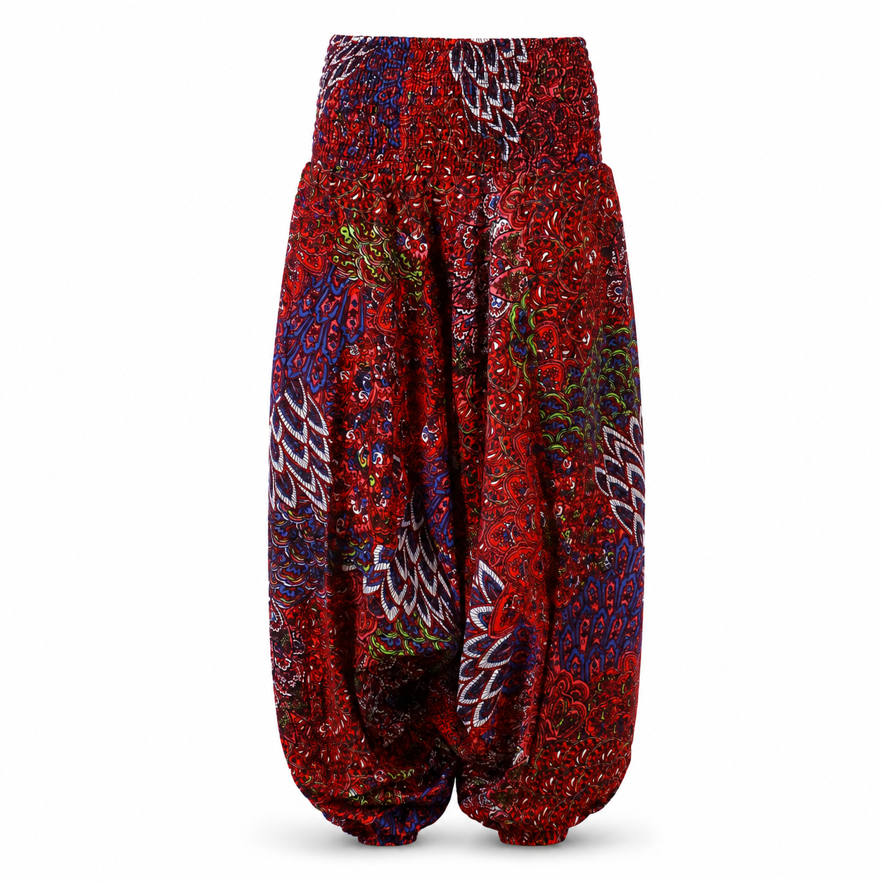 Baggy Bukser Peacock Red