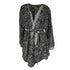 Kort silke kimono