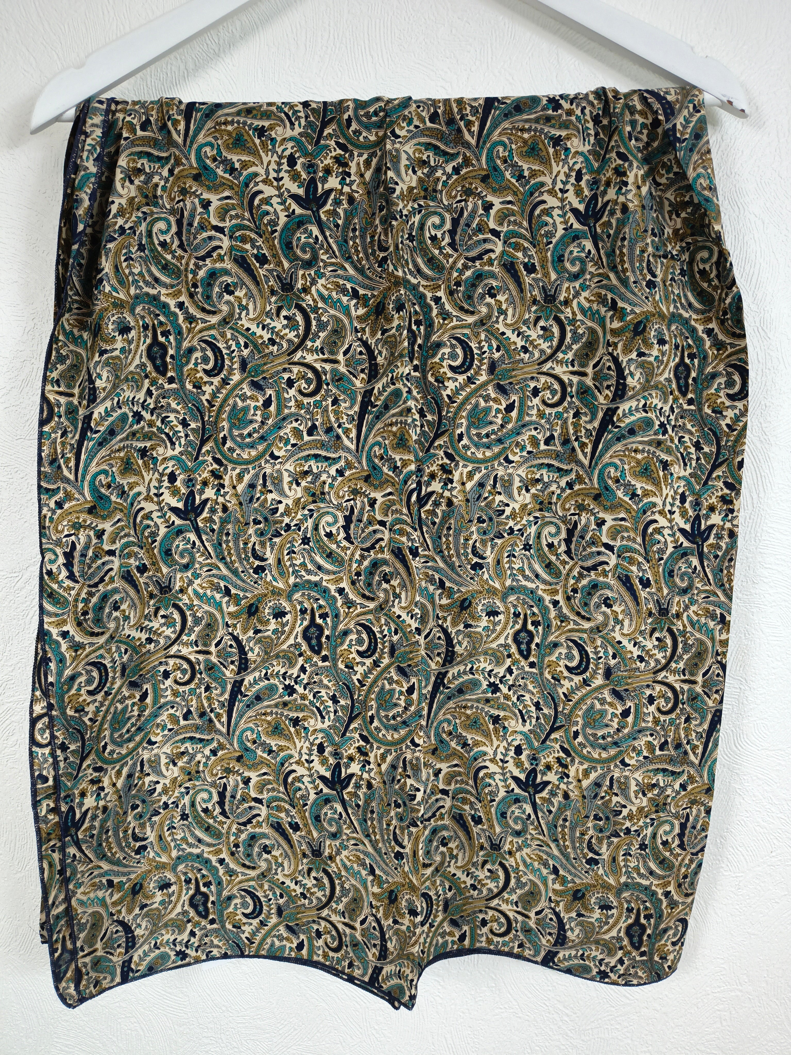Meera Silketørklæde India Paisley