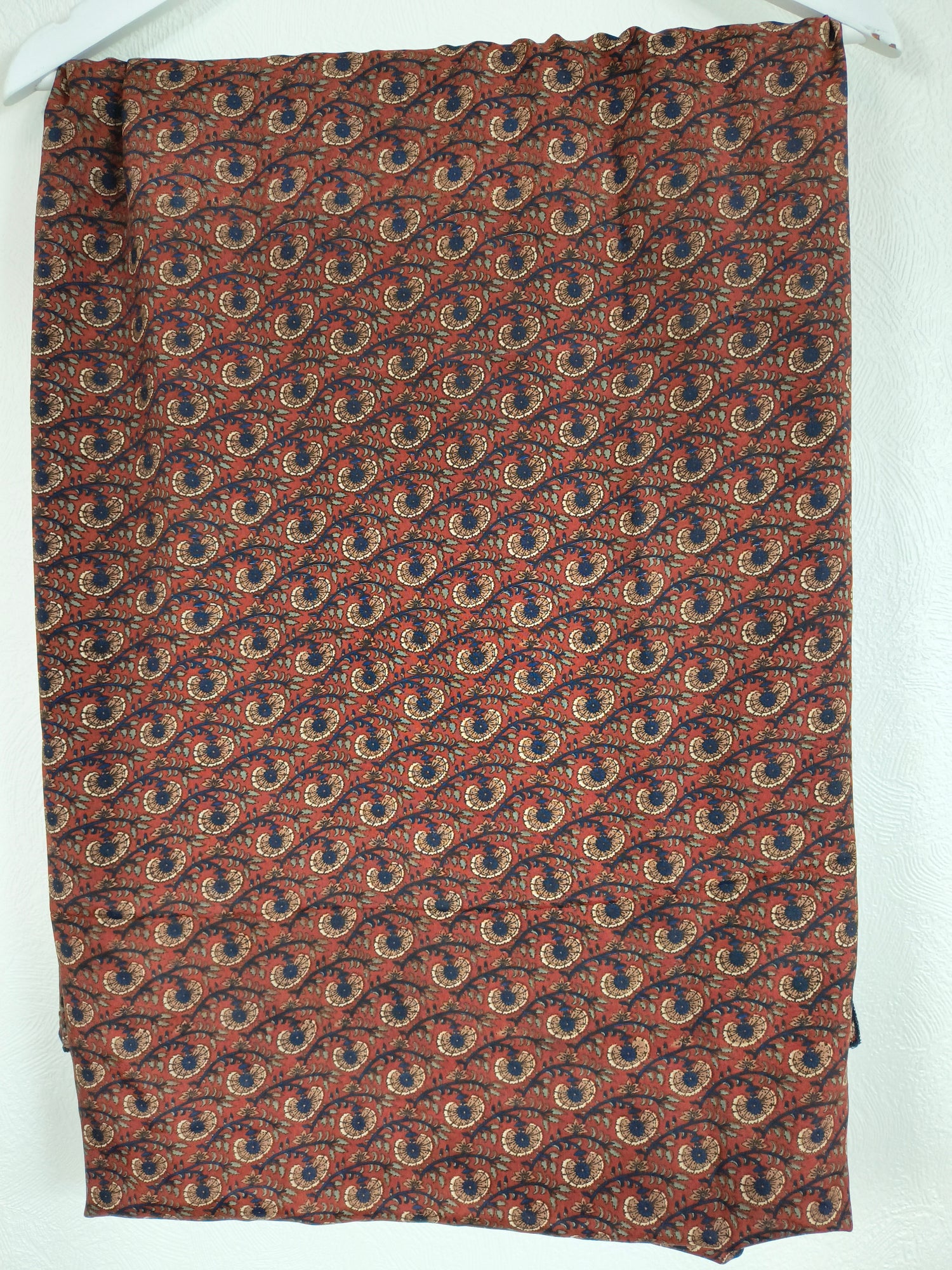 Meera Silketørklæde Floral Brown