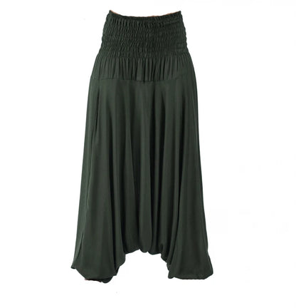 Thai Baggy Haremsbukser Green